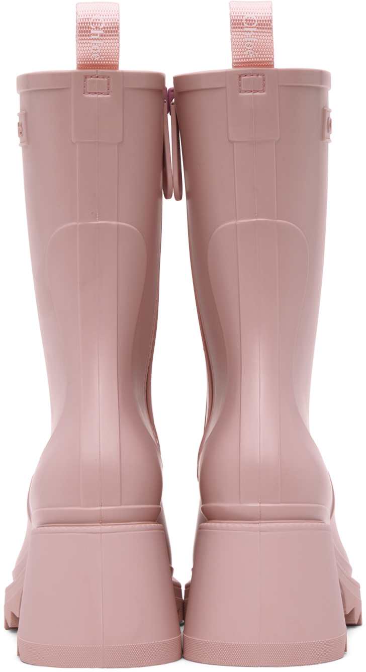 Pink betty boots