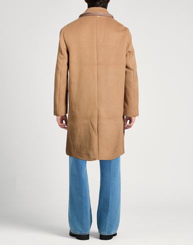 Man Coat Camel Size 42 Recycled wool, Polyester