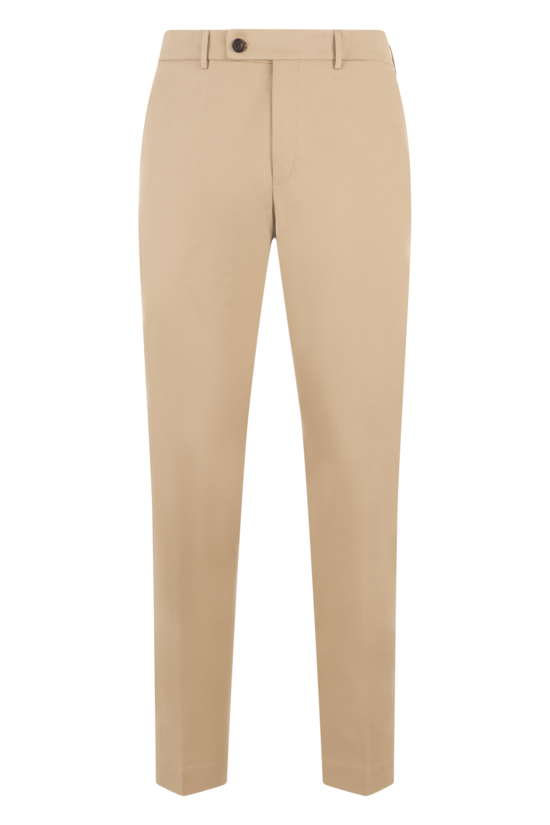 Slim Fit Cotton Trousers
