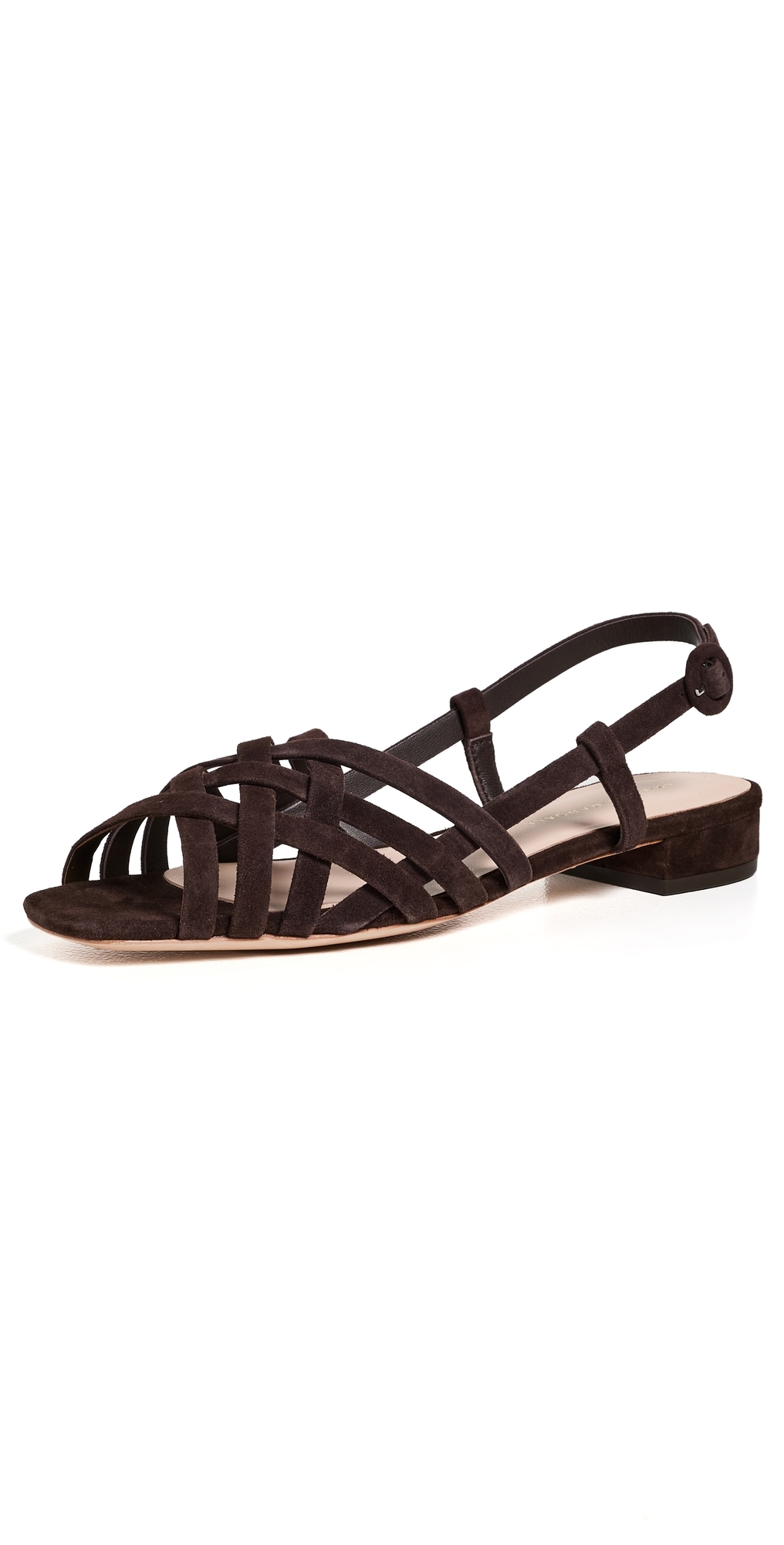 Shelly Lattice Slingback Sandals Tmoro