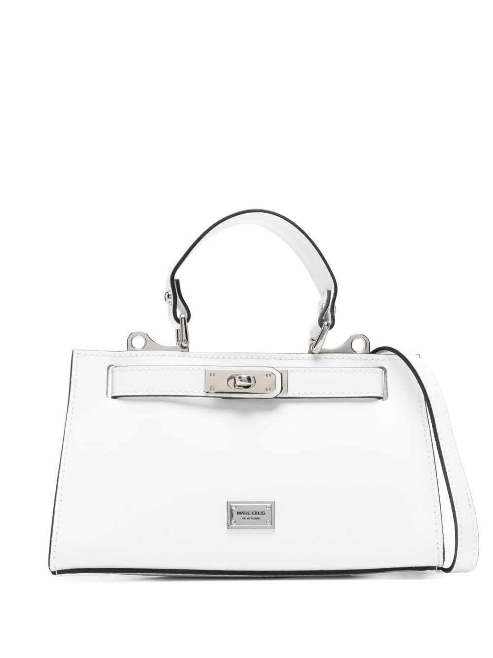 Small Alma tote bag - White