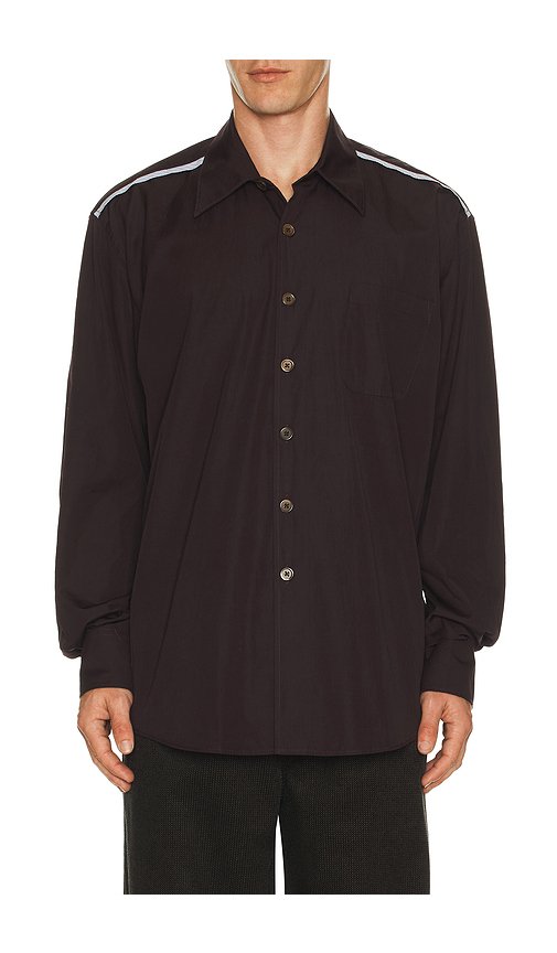 Our Legacy Above Shirt in Chocolate