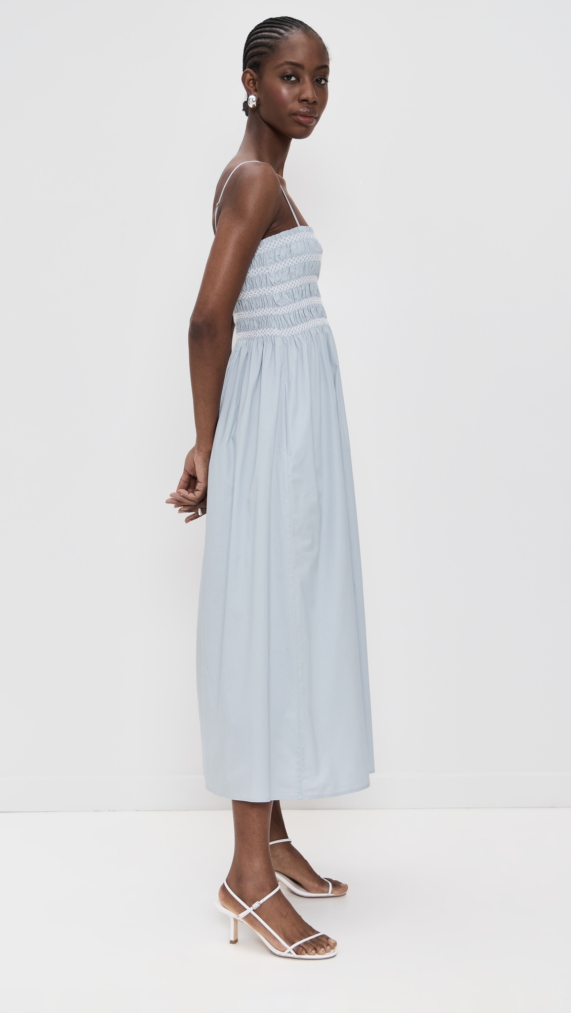 Pistola Denim Bianca Dress Morning Sky