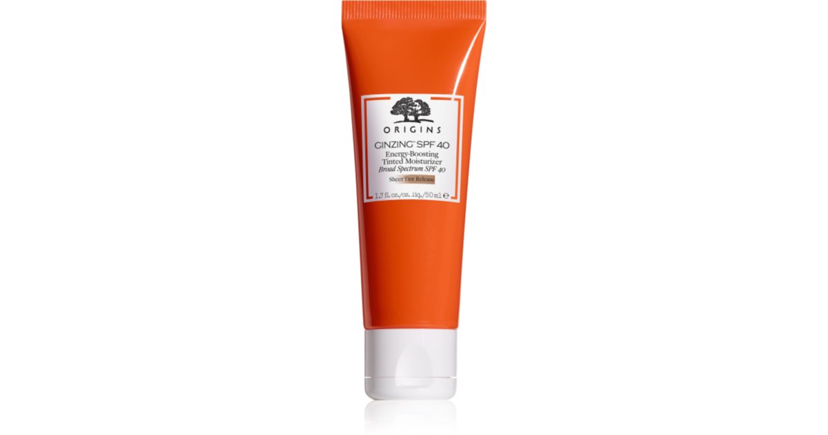 Origins GinZing Energy-Boosting SPF 40 — Day Crea