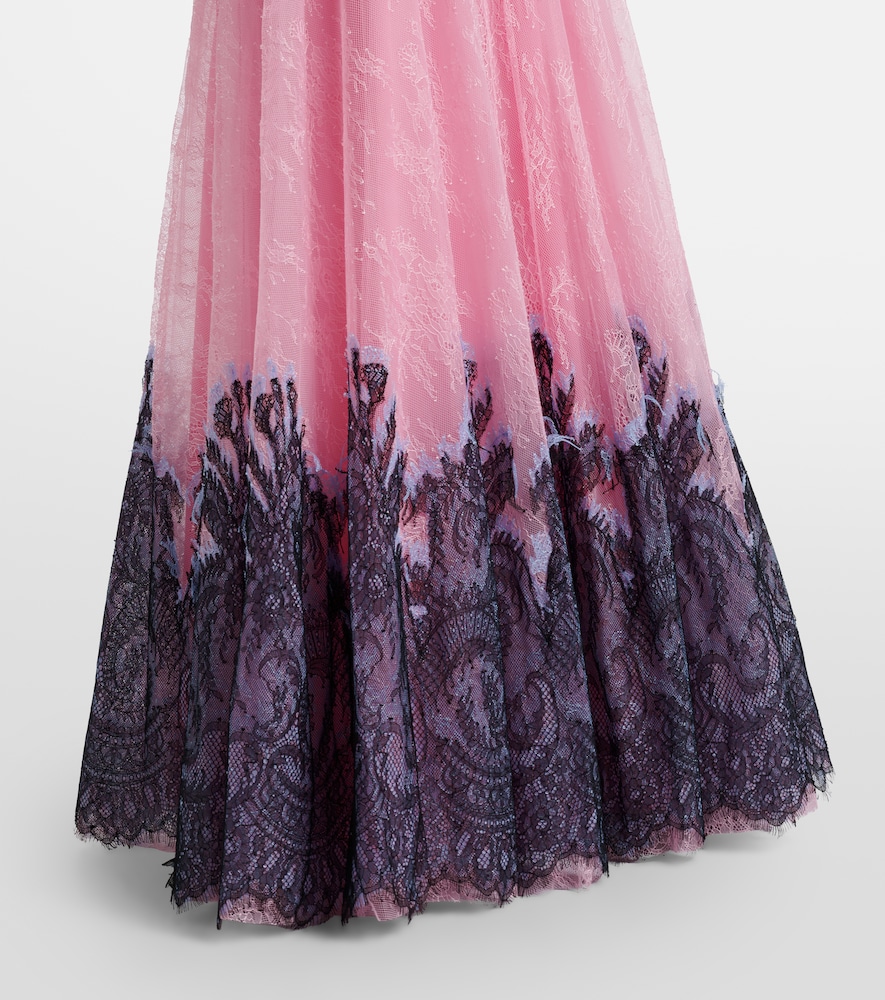 Gallie lace gown