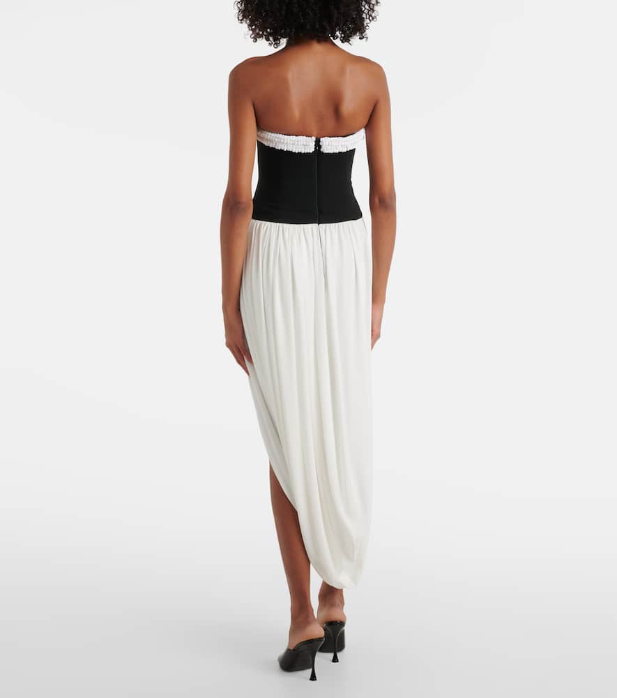 Simkhai Augusta embellished bustier dress