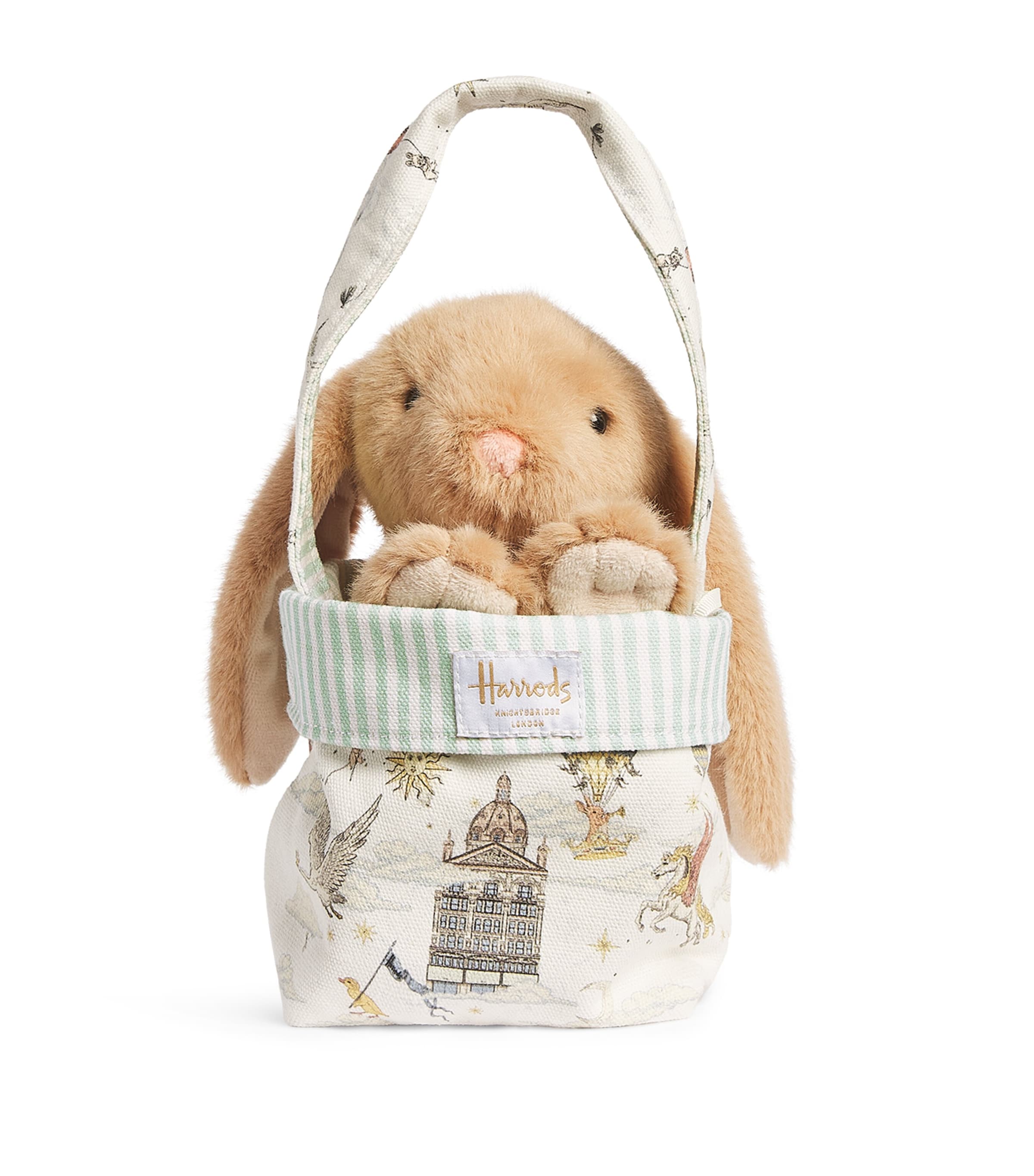 Bunny in Bag Soft Toy