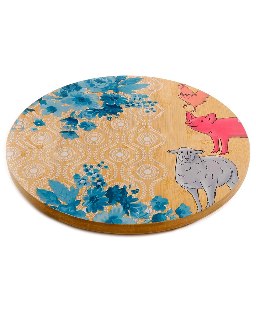 Urban Market Life On The Farm Bamboo Lazy Susan Turntable