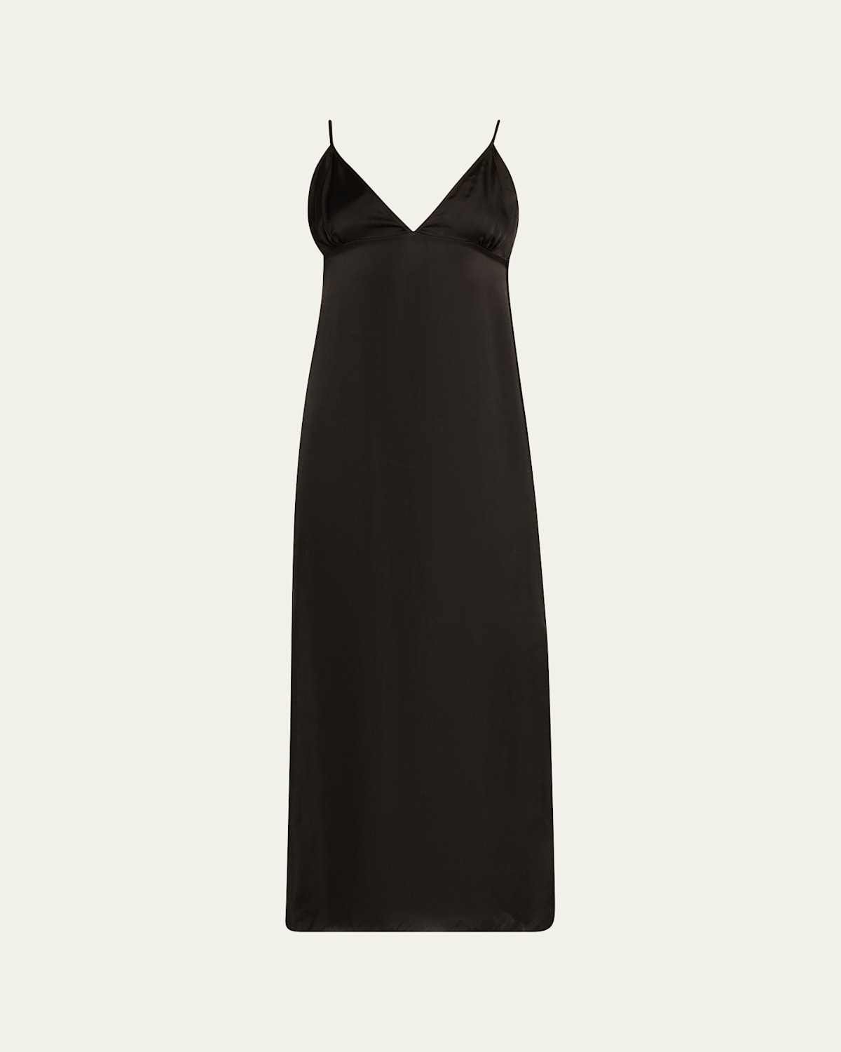 Lily Empire-Waist Midi Slip Dress