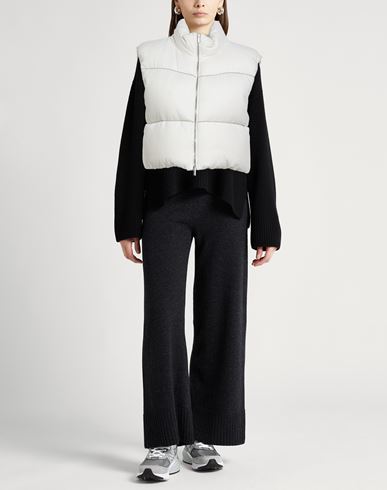 Woman Vest Ivory Size 6 Cashmere, Polyamide, Polyester