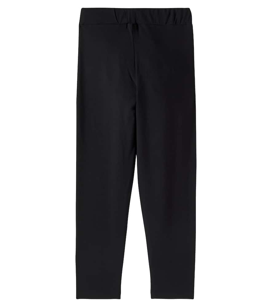Balmain Kids Logo cotton-blend jersey leggings
