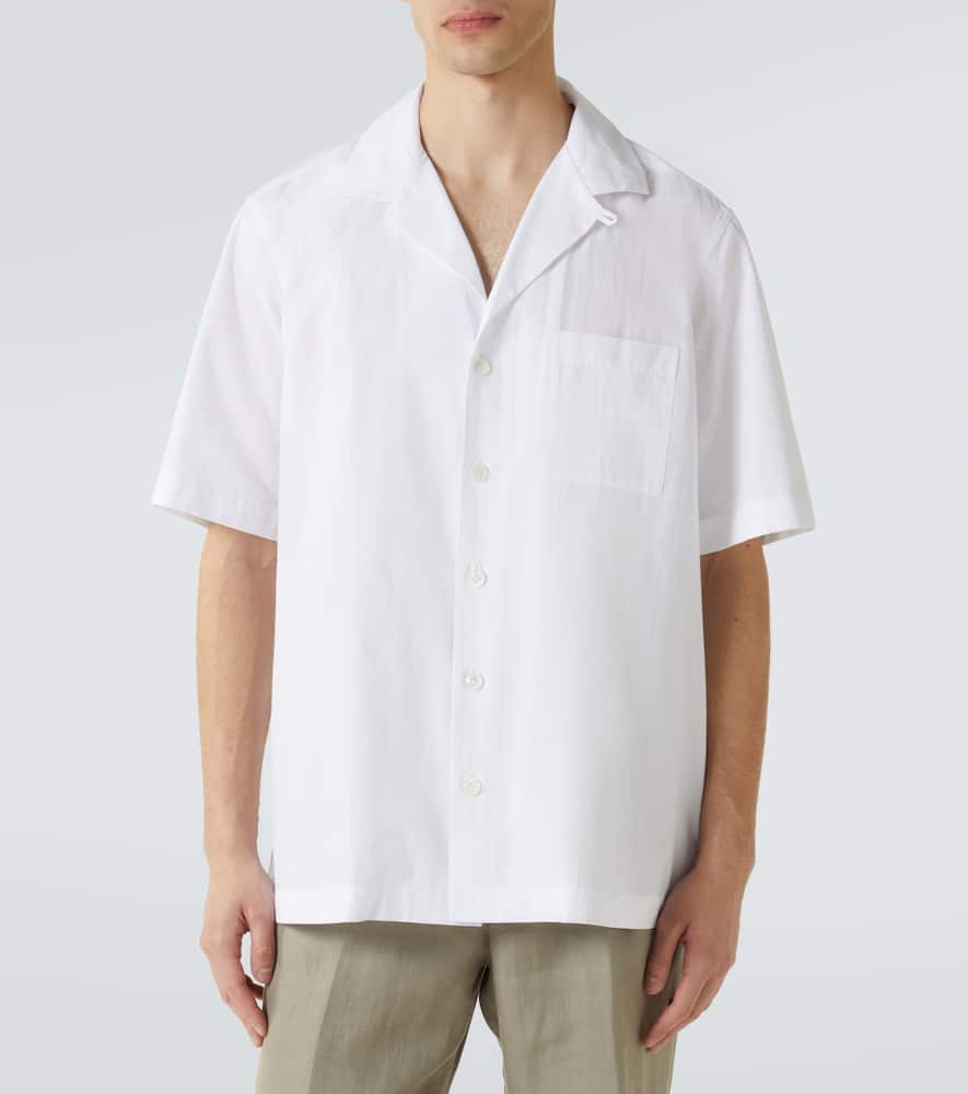 Cotton poplin shirt