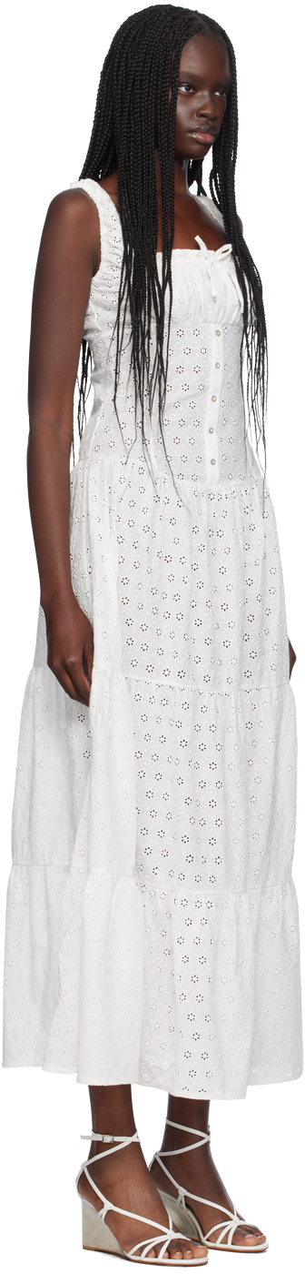 Frankies Bikinis White Christabelle Maxi Dress