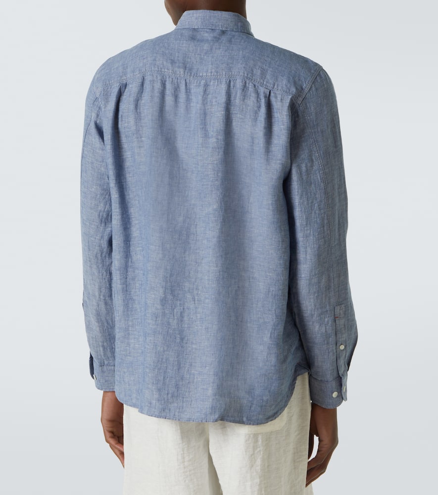 Justin linen chambray shirt