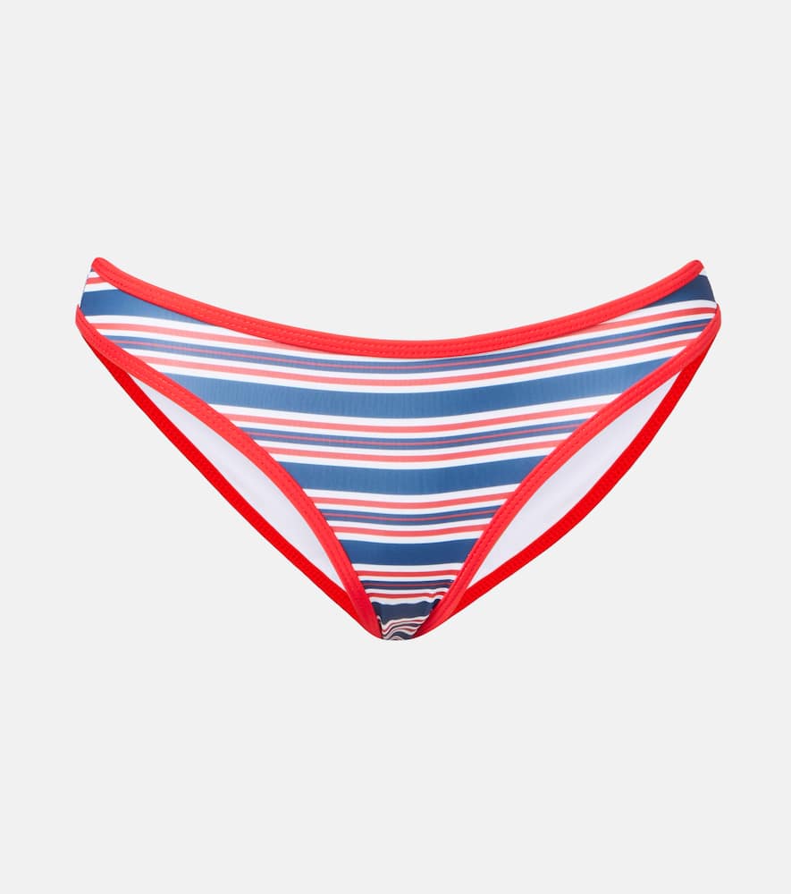 Most Wanted striped bikini bottoms