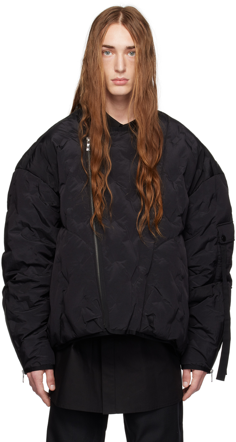 A. A. Spectrum SSENSE Exclusive Black Azyr Down Jacket