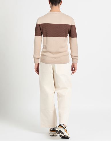 Man Sweater Blush Size L Merino Wool