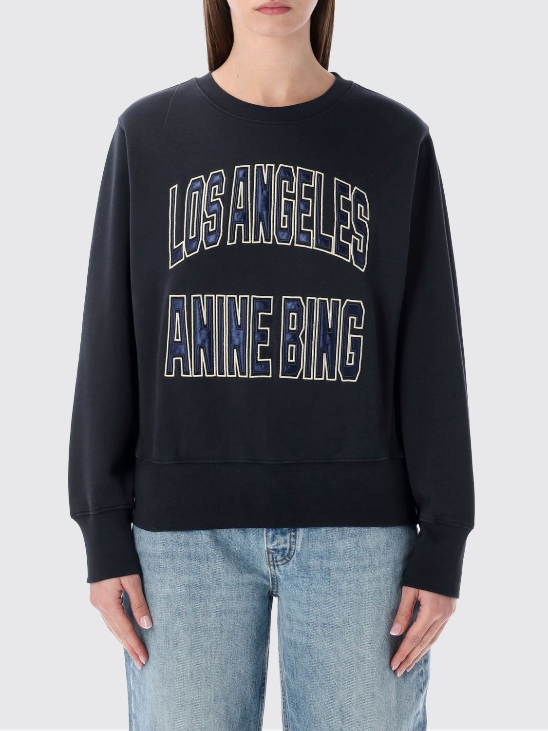Sweatshirt Woman color Black