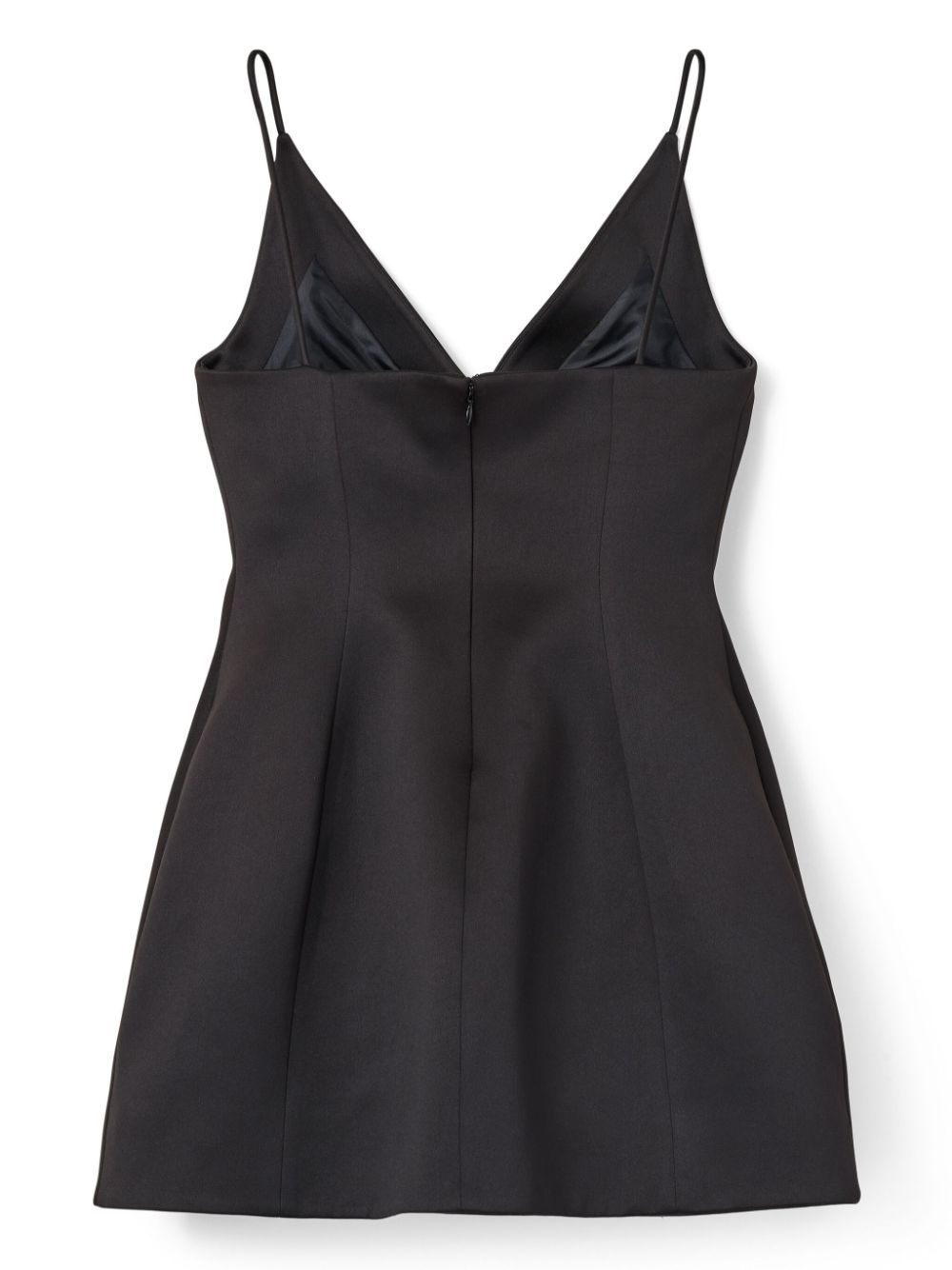 The Satin Bow dress - Black
