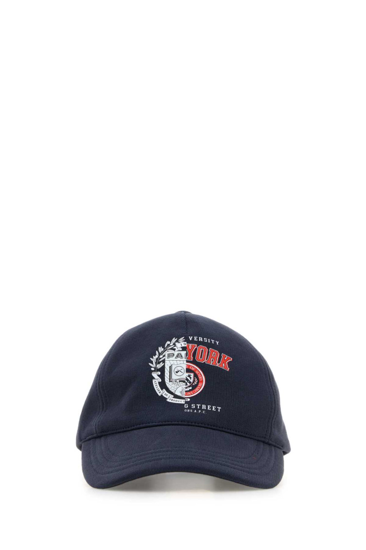 A. P.C. Denim Blue Cotton Baseball Cap