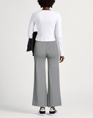 Woman Pants Grey Size M Wool, Viscose, Polyamide, Cashmere