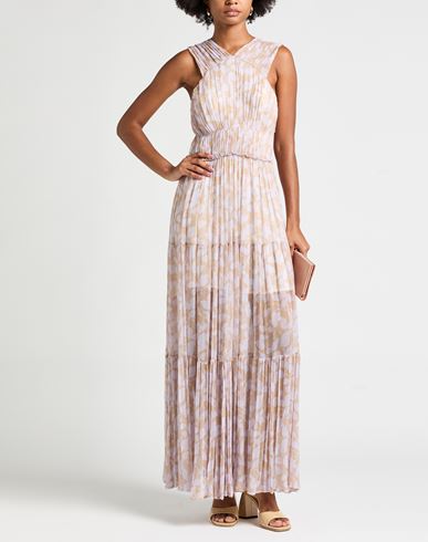 Woman Maxi dress Lilac Size 6 Viscose