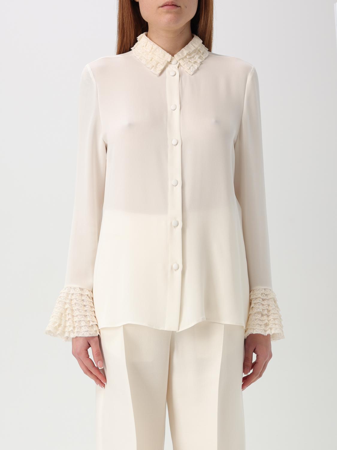 Shirt Woman color Yellow Cream