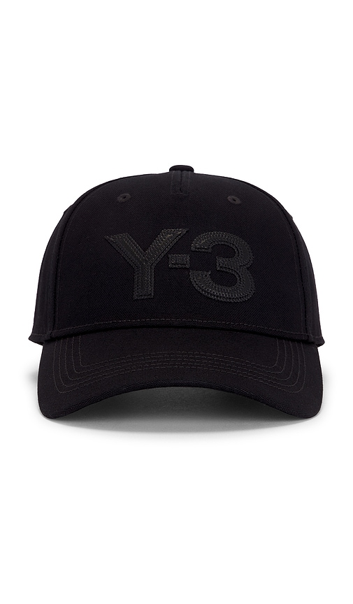 Y-3 Logo Cap Black/ Black