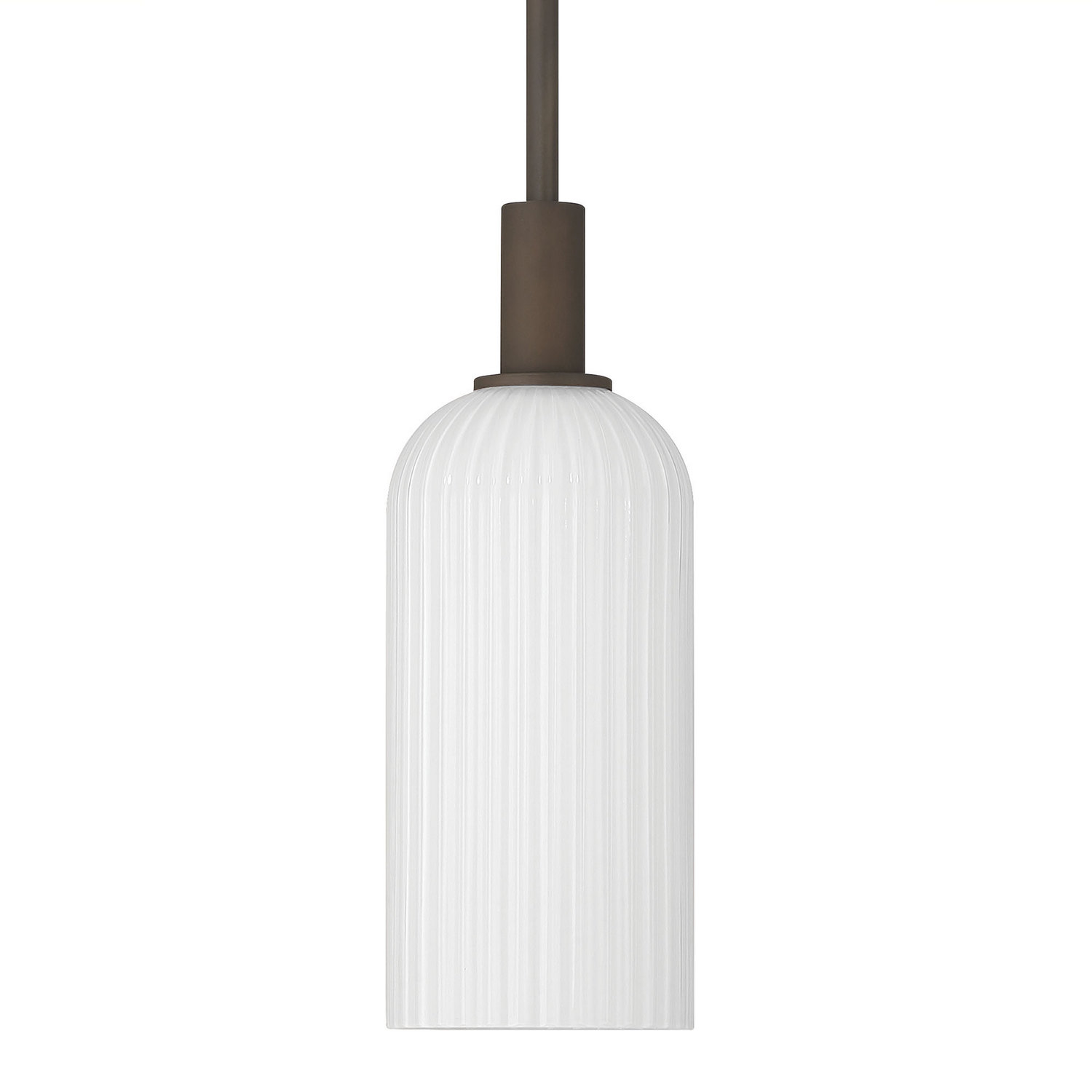 Matte Bronze Pendant from the Beverly Glen Collection