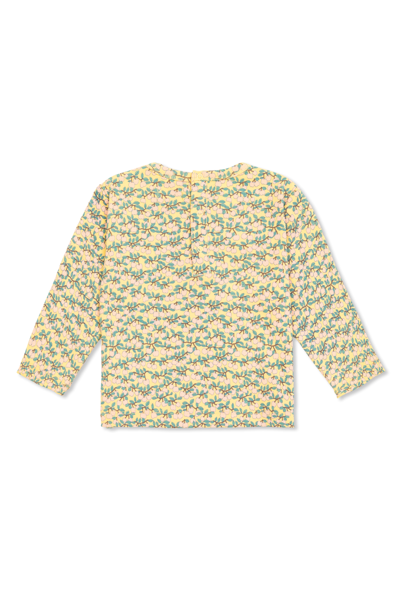 Sweatshirt With A Pattern, Unisex, Yellow