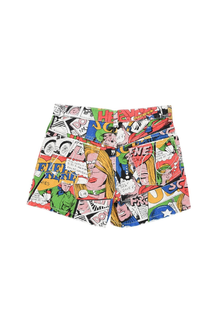 Multicolor Printed Shorts