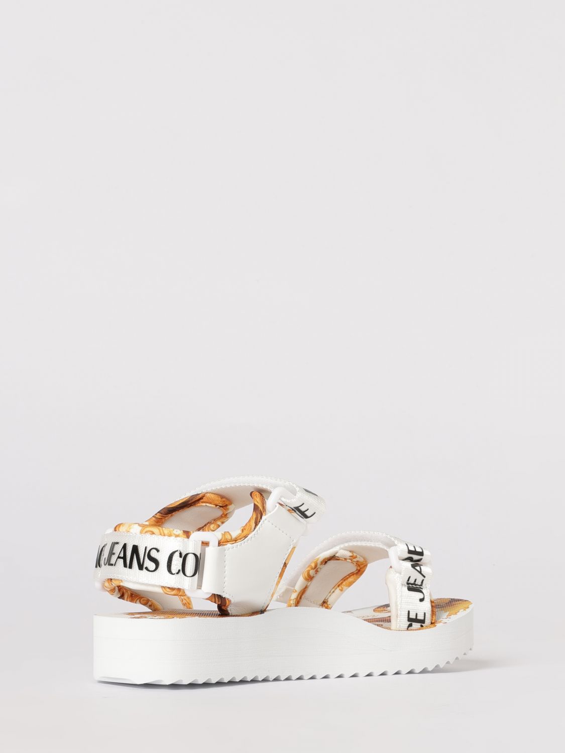 Heeled Sandal Woman color White