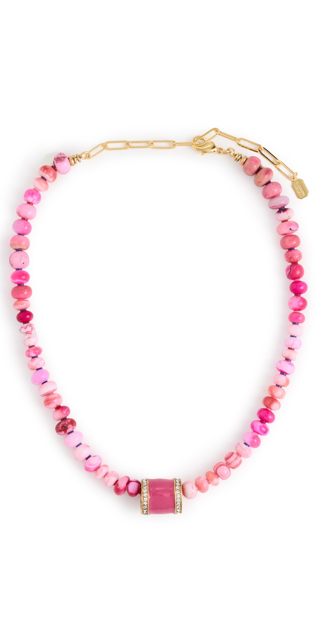 Chroma Necklace Electric Pink One Size