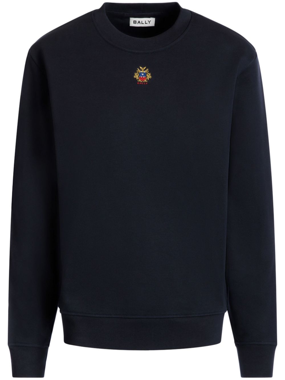 Logo-embroidered sweatshirt - Blue