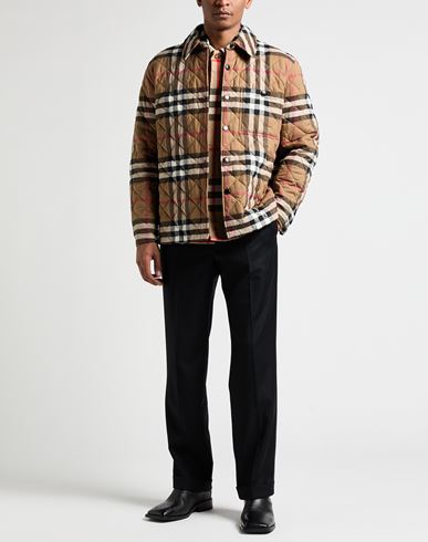 Man Jacket Camel Size L Cotton