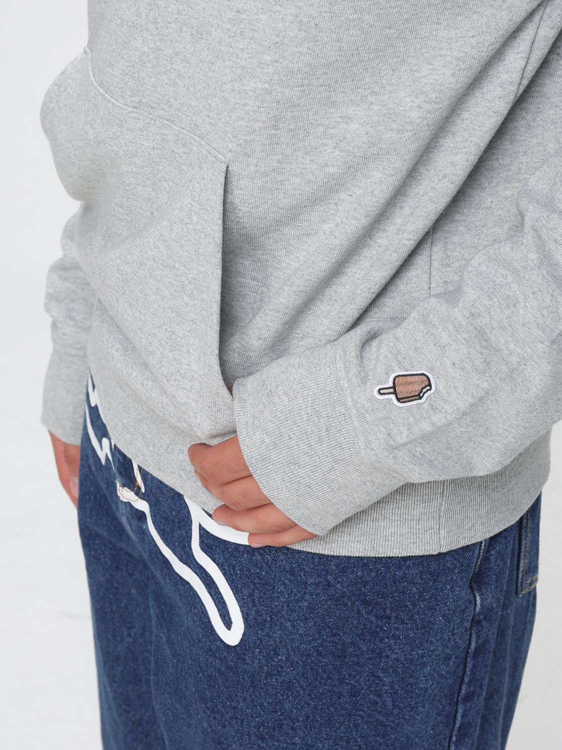 Sweatshirt Men color Grey