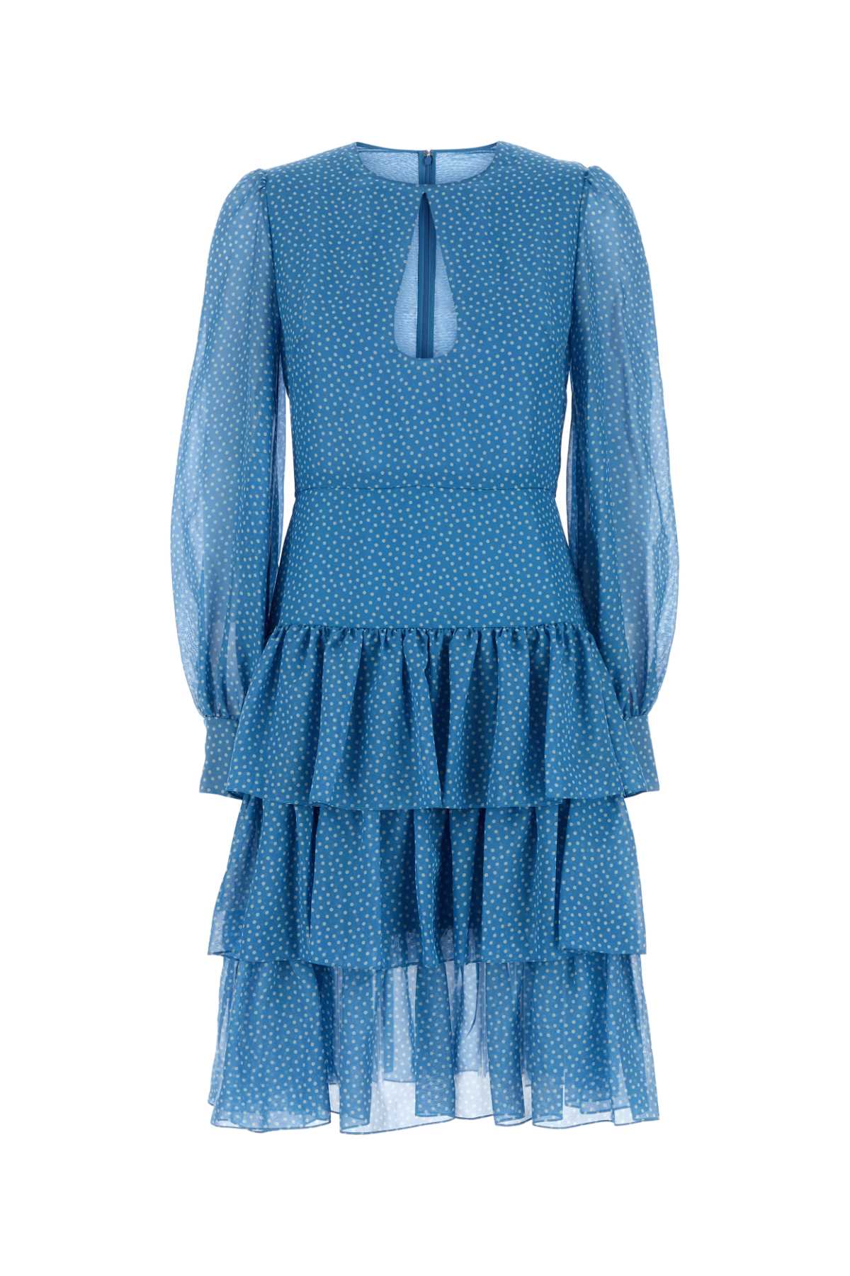 Pattern Dress — Blue