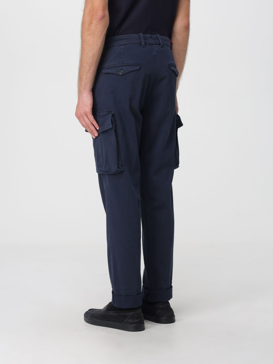 Pants Men color Blue