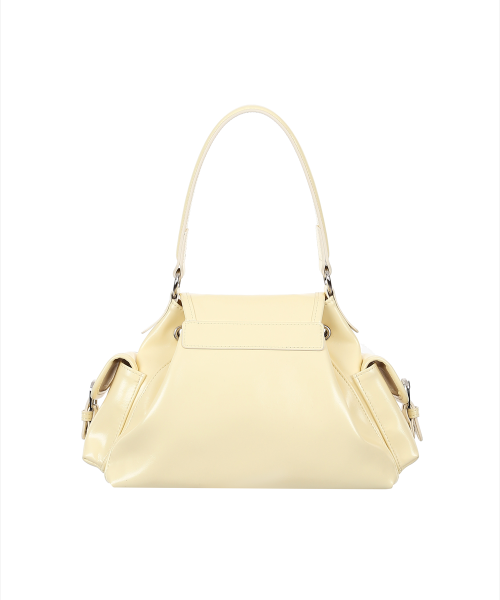 Mellow Wide Bucket Bag Lemon