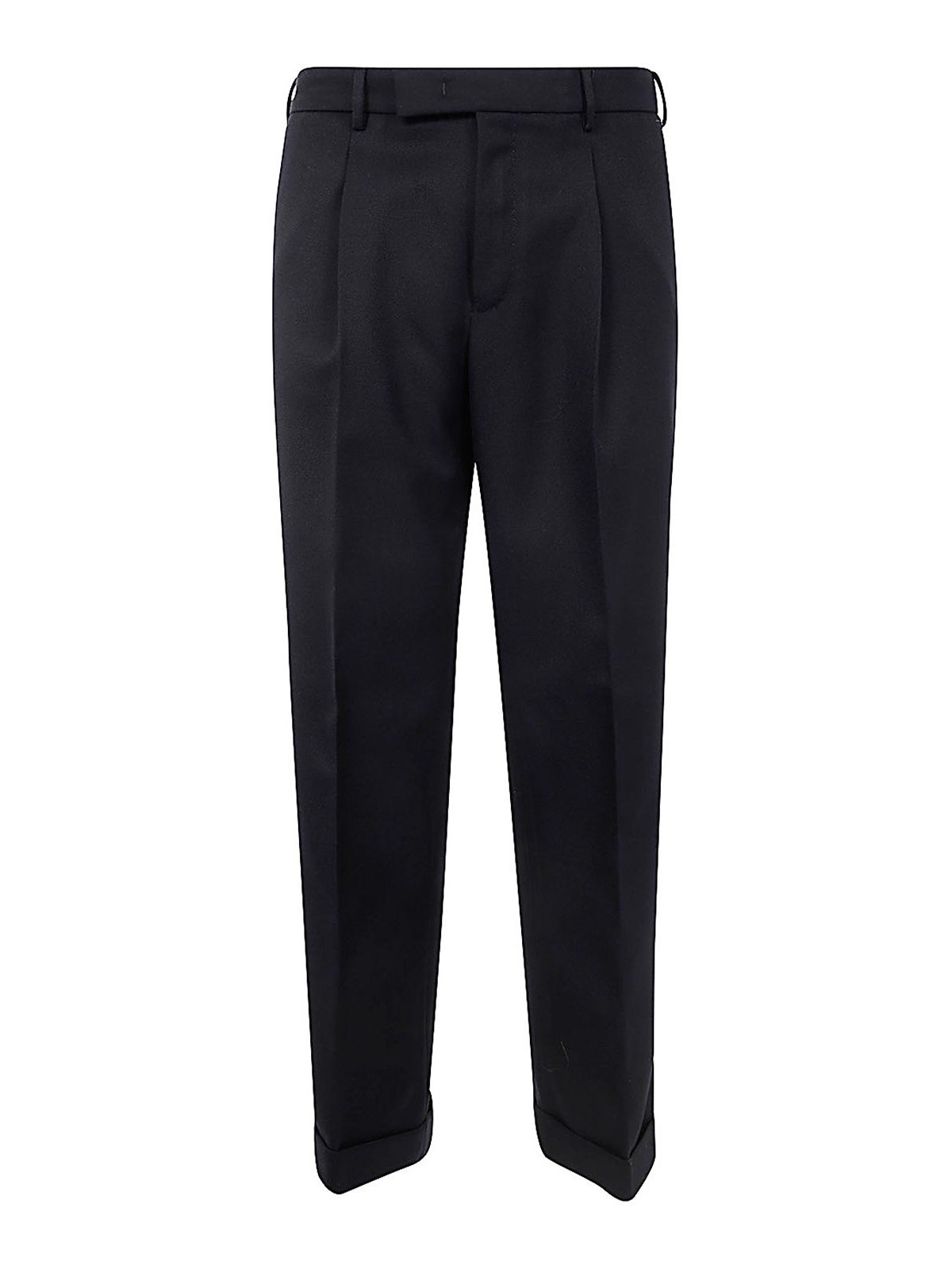 Black Wool Pant