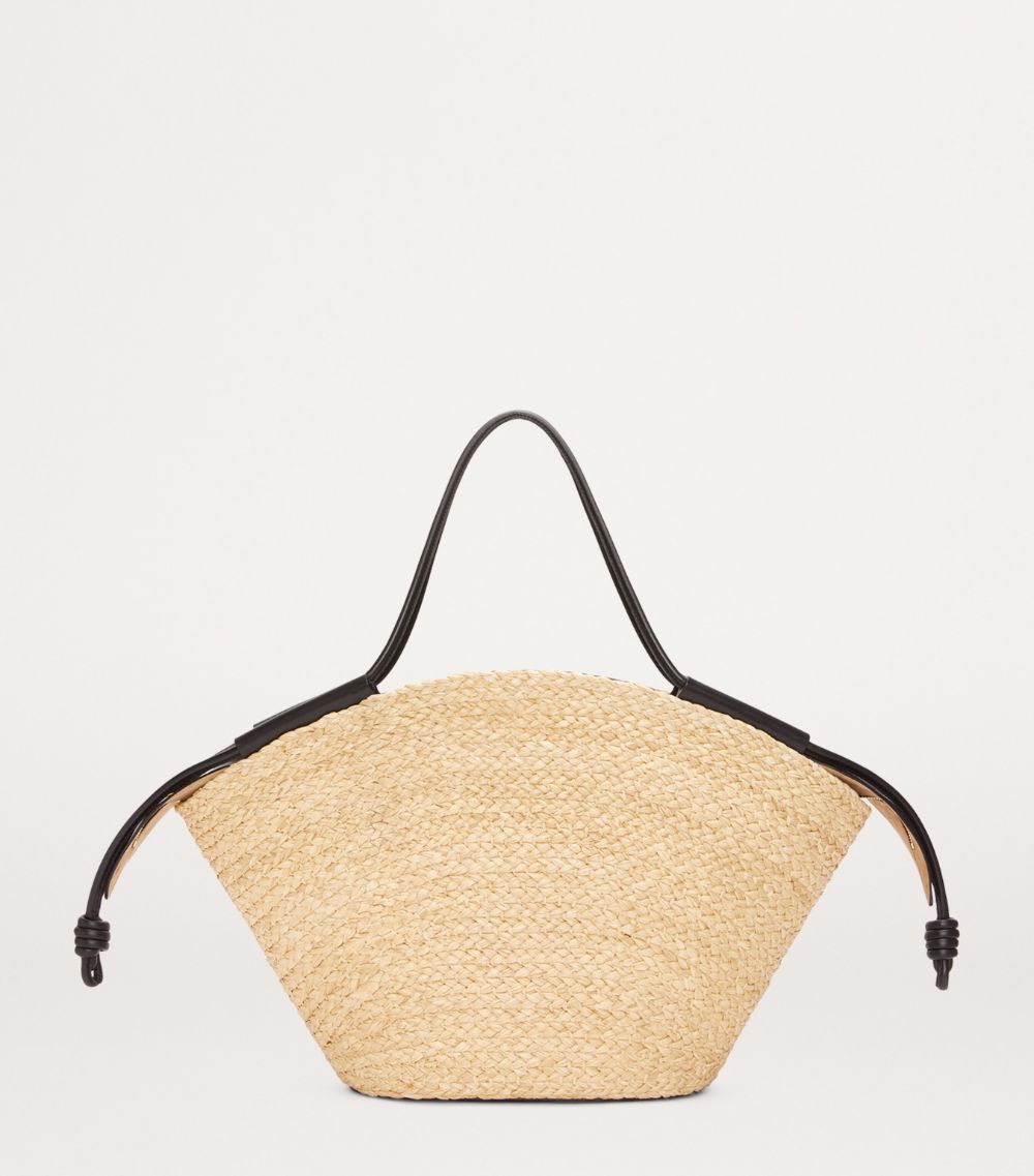 Large Raffia Paseo Shoulder Bag