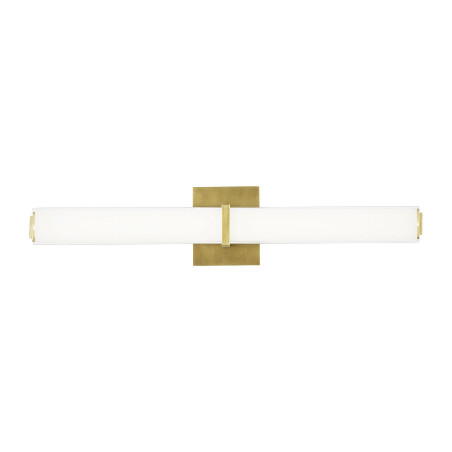 Milan 1-Light 5.00"H LED Bathroom Vanity Light in Natural Bra