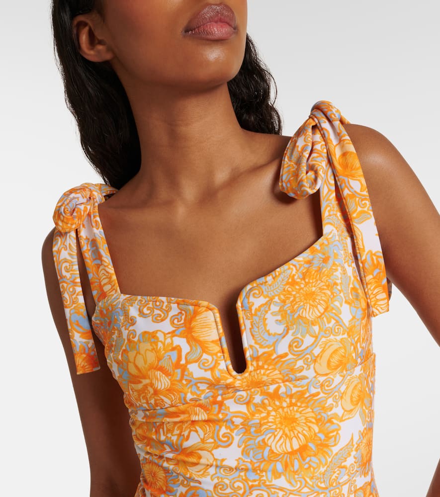 La DoubleJ Barbarella floral swimsuit