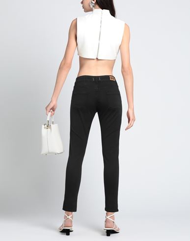 B. yu Woman Pants Black Size L Cotton, Elastane