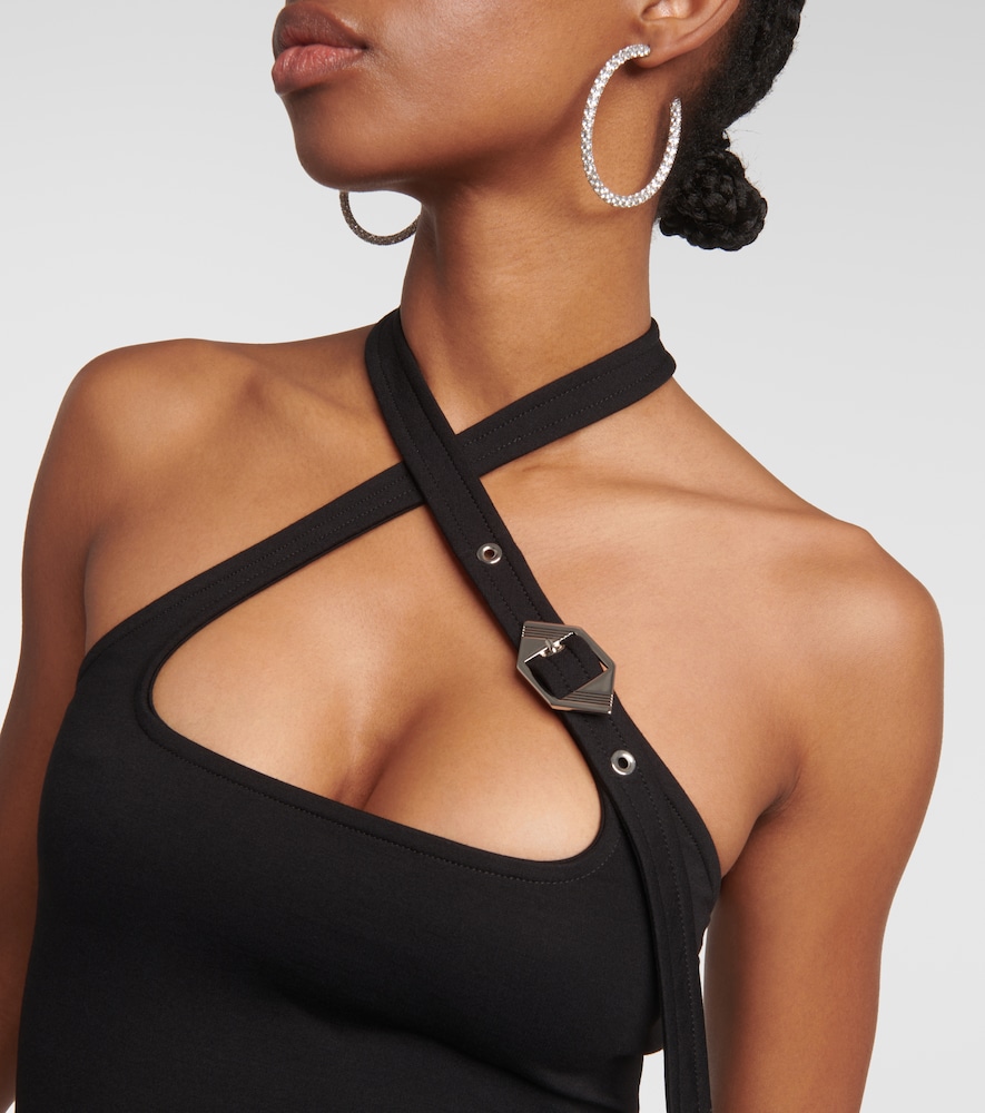 Jersey midi dress