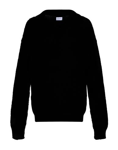 Family First Milano Man Sweater Black Size L Mohair wool, Polyamide, Polyacrylic