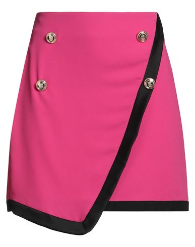 Le Volière Woman Mini skirt Fuchsia Size L Polyester
