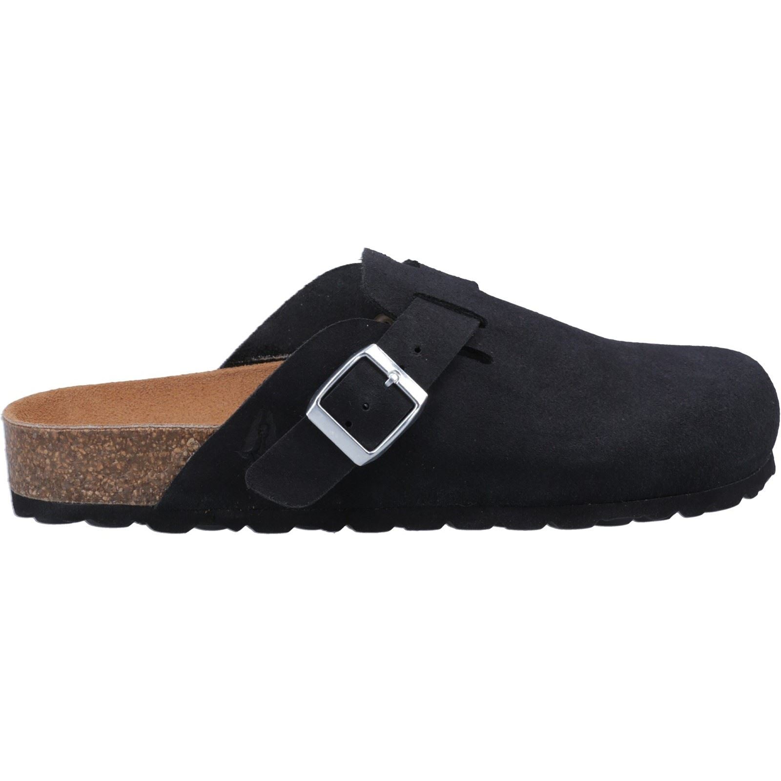 Hush Puppies Bailey Suede Women's Black Mule