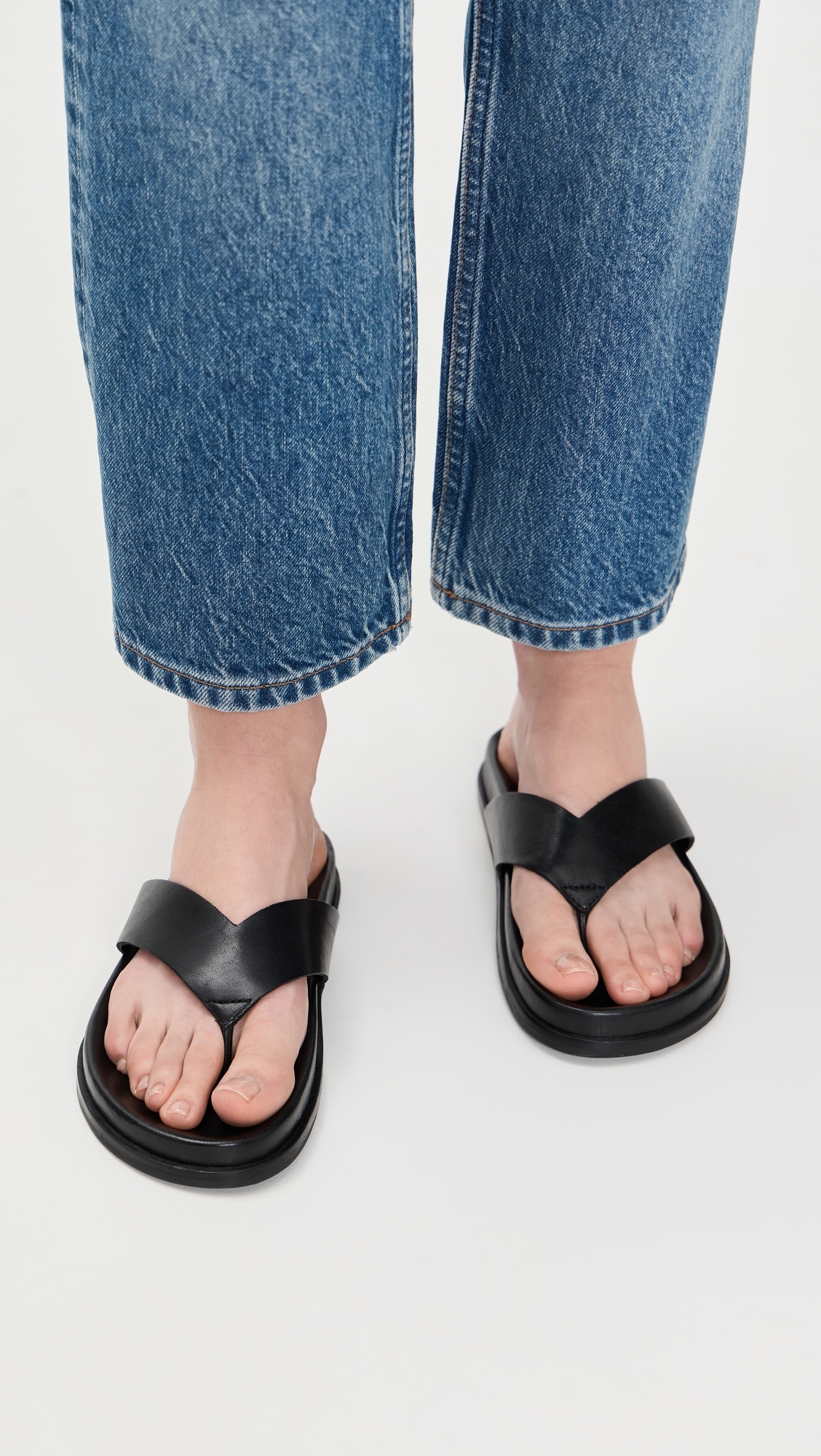 Tony Bianco Loop Sandals Black