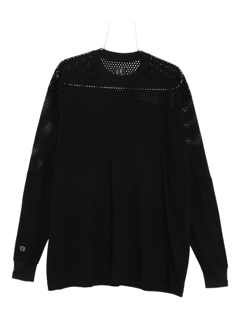 Organic cotton long sleeve T-shirt - Black